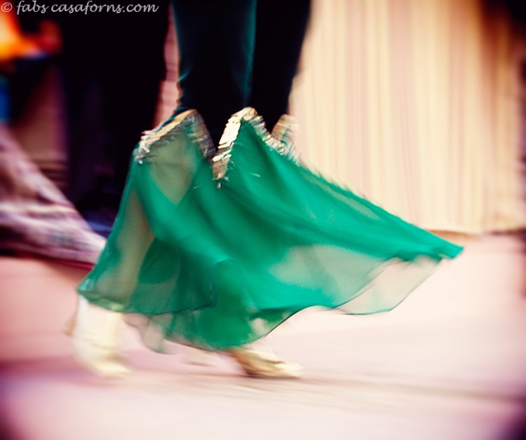 1/15 s/s  close up of a belly dancers feet. Finished in Radlab.